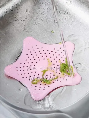 4pcs Drain Hair Catcher/ Stopper for Bathroom Kitchen