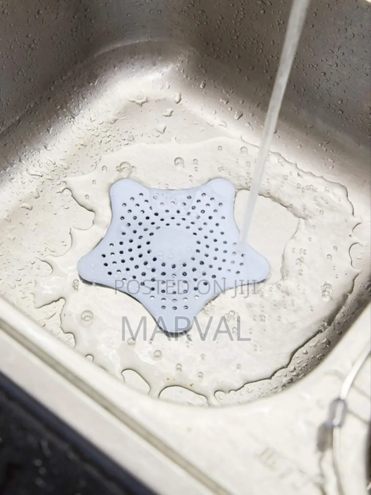 4pcs Drain Hair Catcher/ Stopper for Bathroom Kitchen