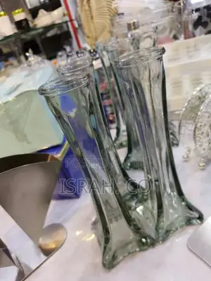 Europa Clear Glass Bud Vases