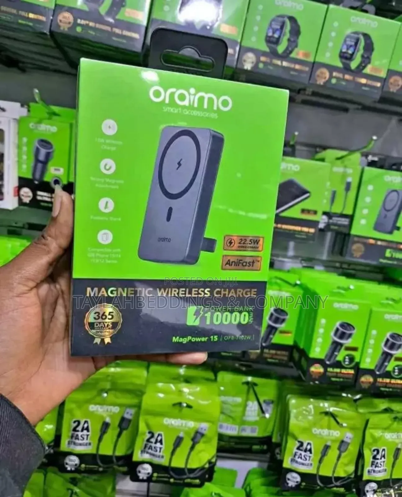 Oraimo Magpower 22.5w 10000mah Wireless and Wired Power Bank
