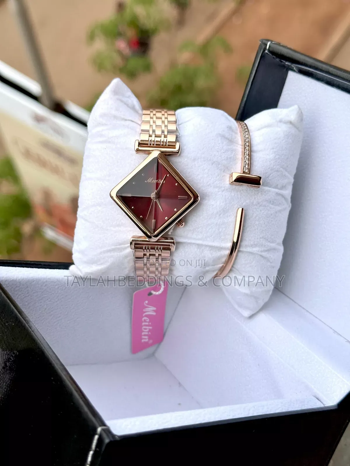 Casual Watch Fashion Ladies Watch Steel Strap Square Quartz
