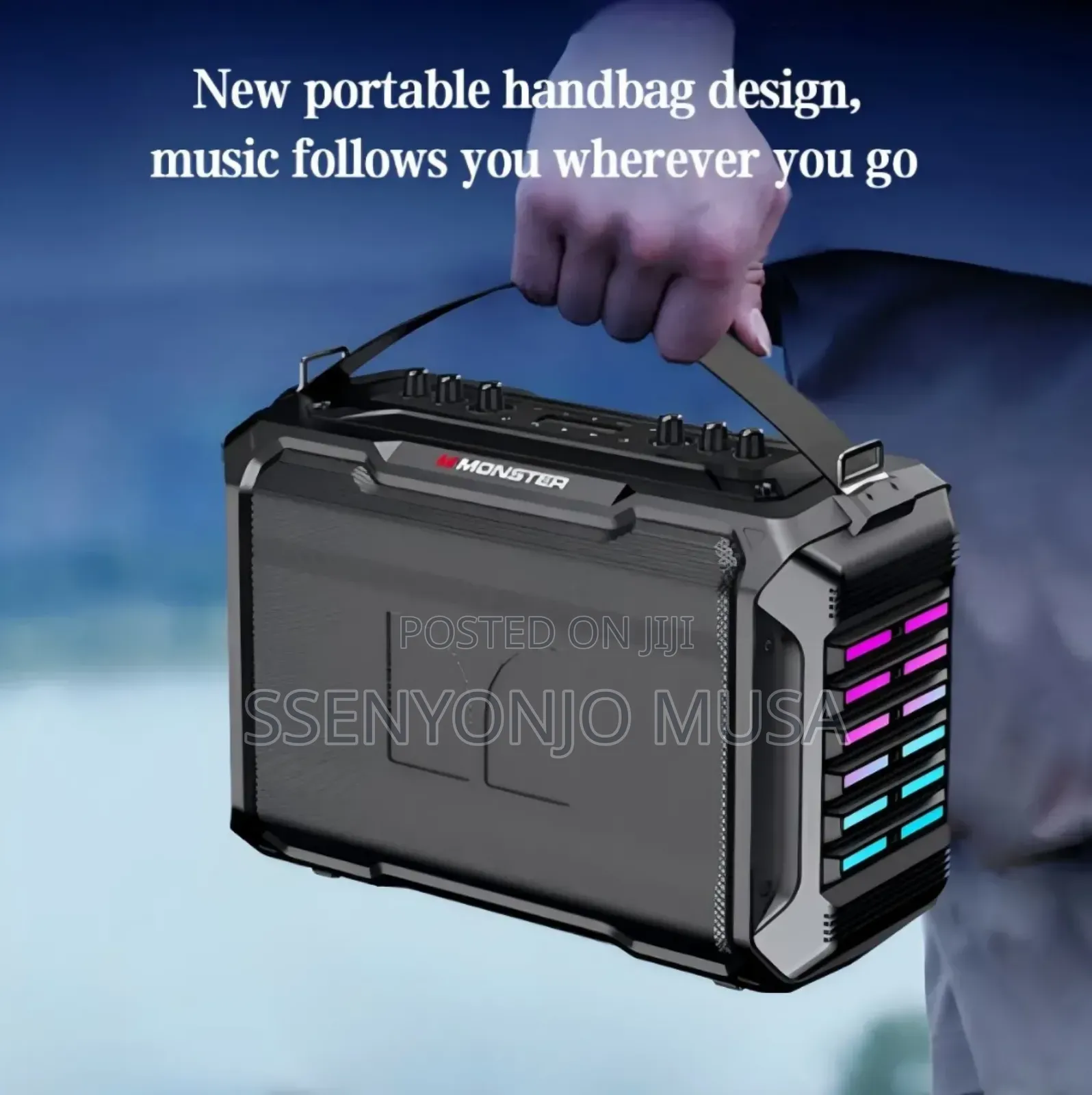 Monster Adventurer 2000 Portable Speaker -40w Powerful Sound