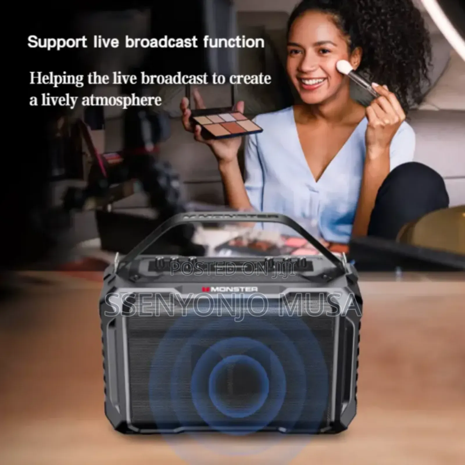 Monster Adventurer 2000 Portable Speaker -40w Powerful Sound