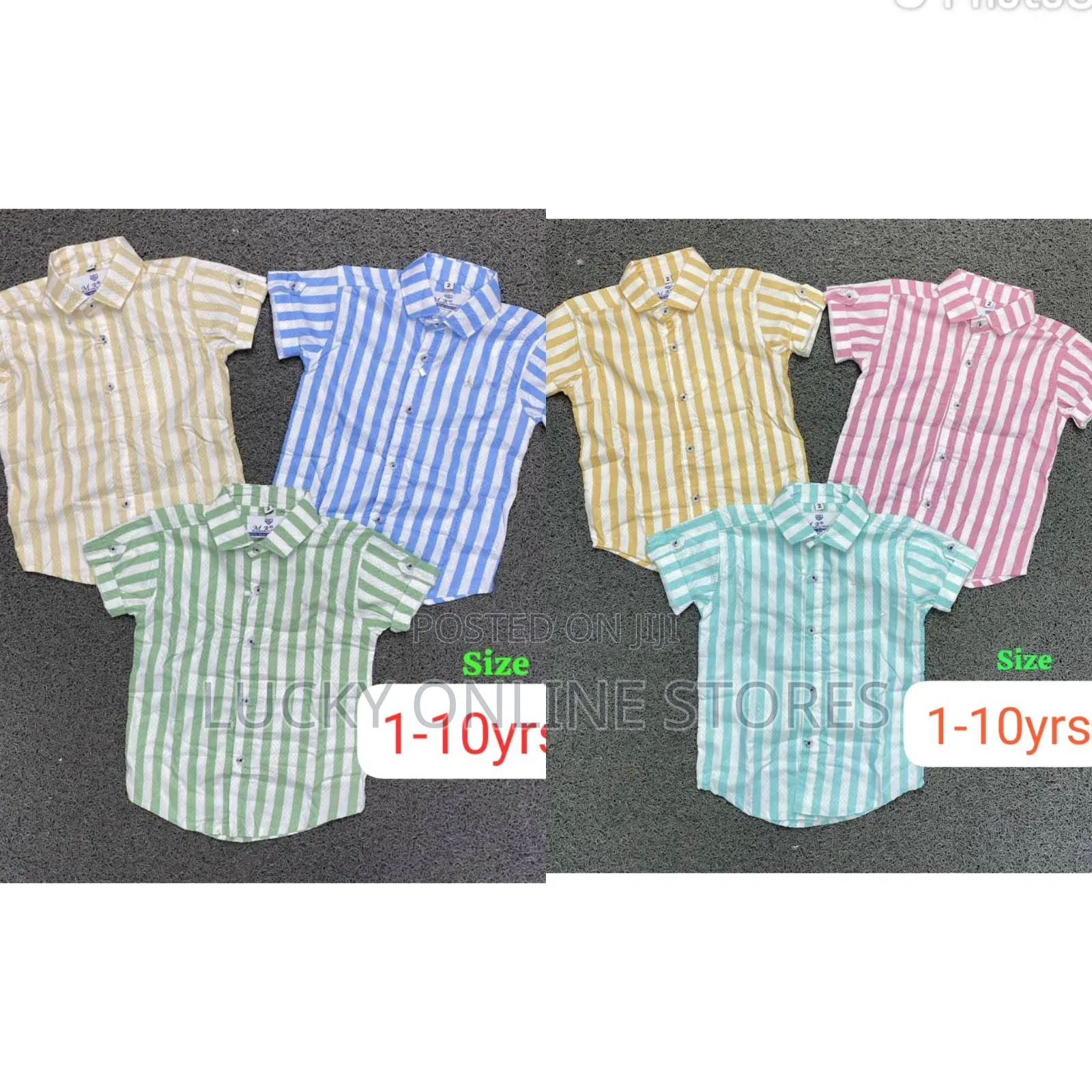 1-10yrs Boy's Shirts