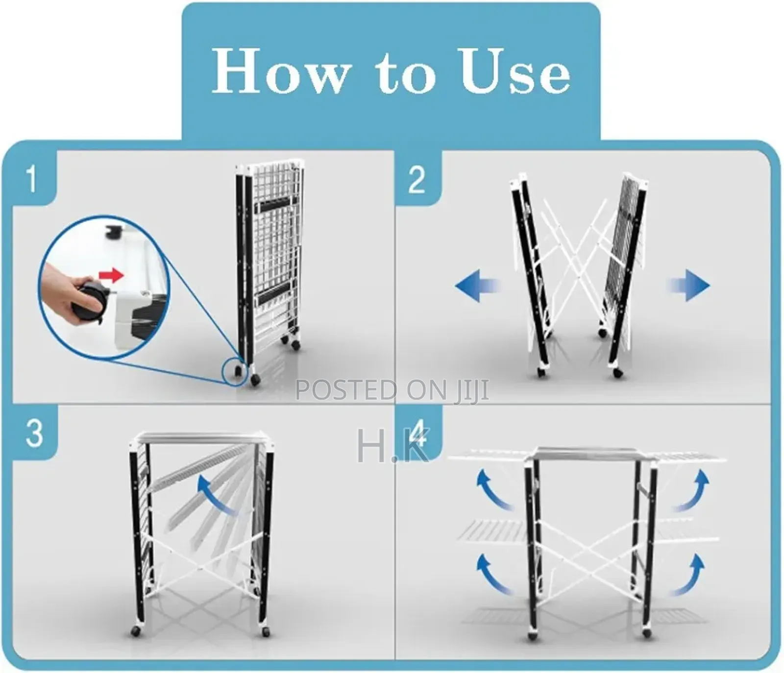Floor Moving Clothes Hanger