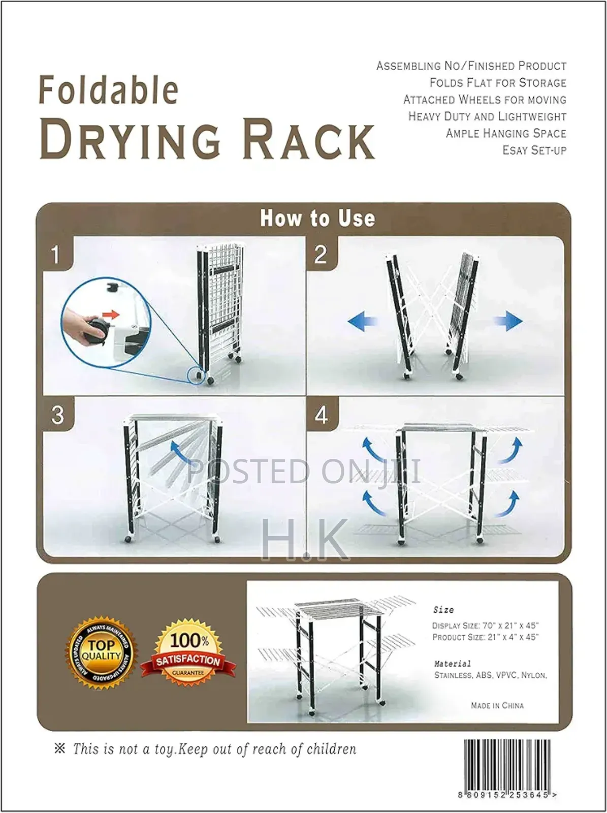 Floor Moving Clothes Hanger