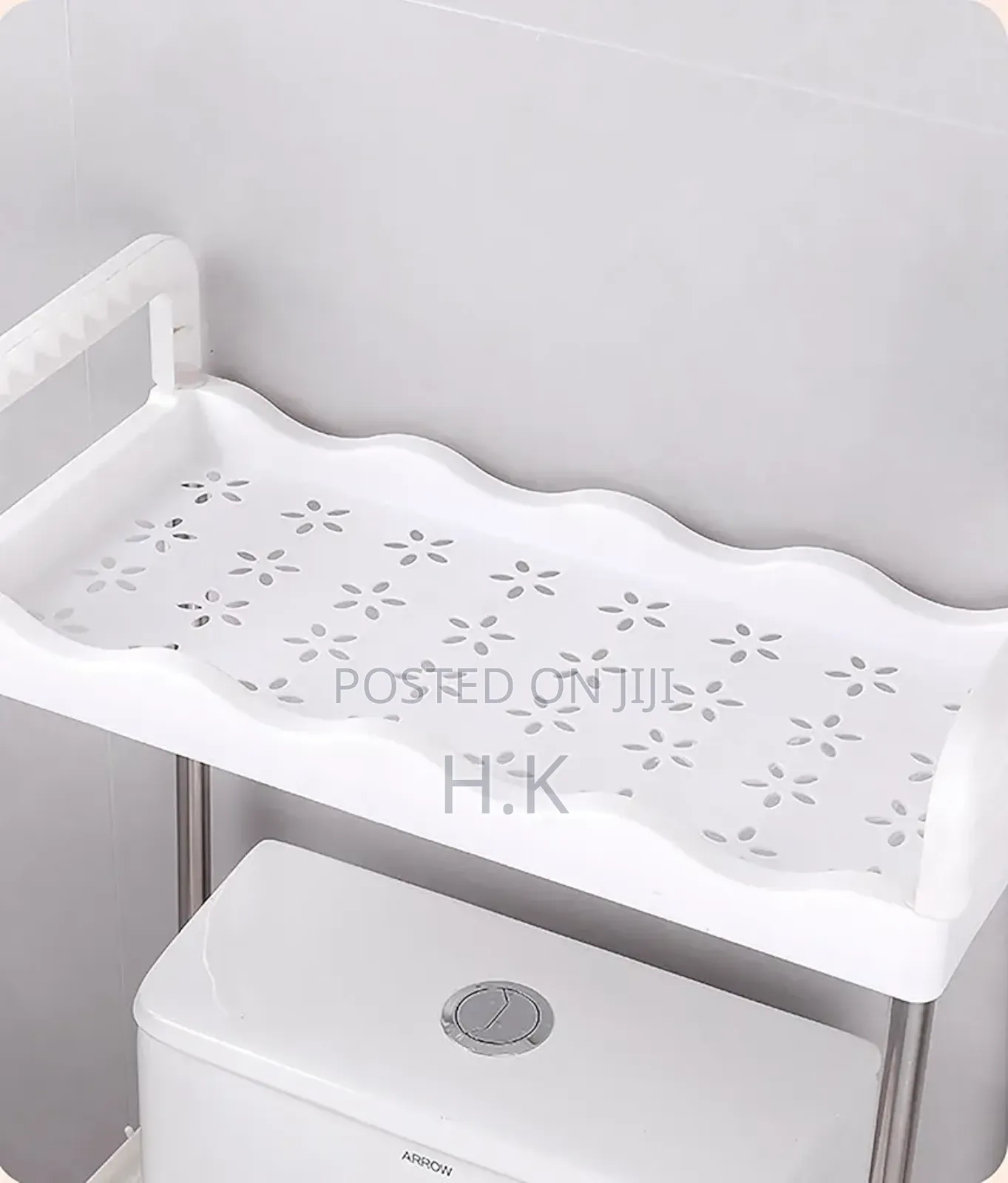 3-Tier Stainless Steel Toilet Rack