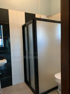 Aluminum Black Colour Shower Cubicle