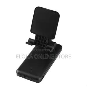 Zhy 2in1 10000mah Power Bank With Foldable Phone Holder