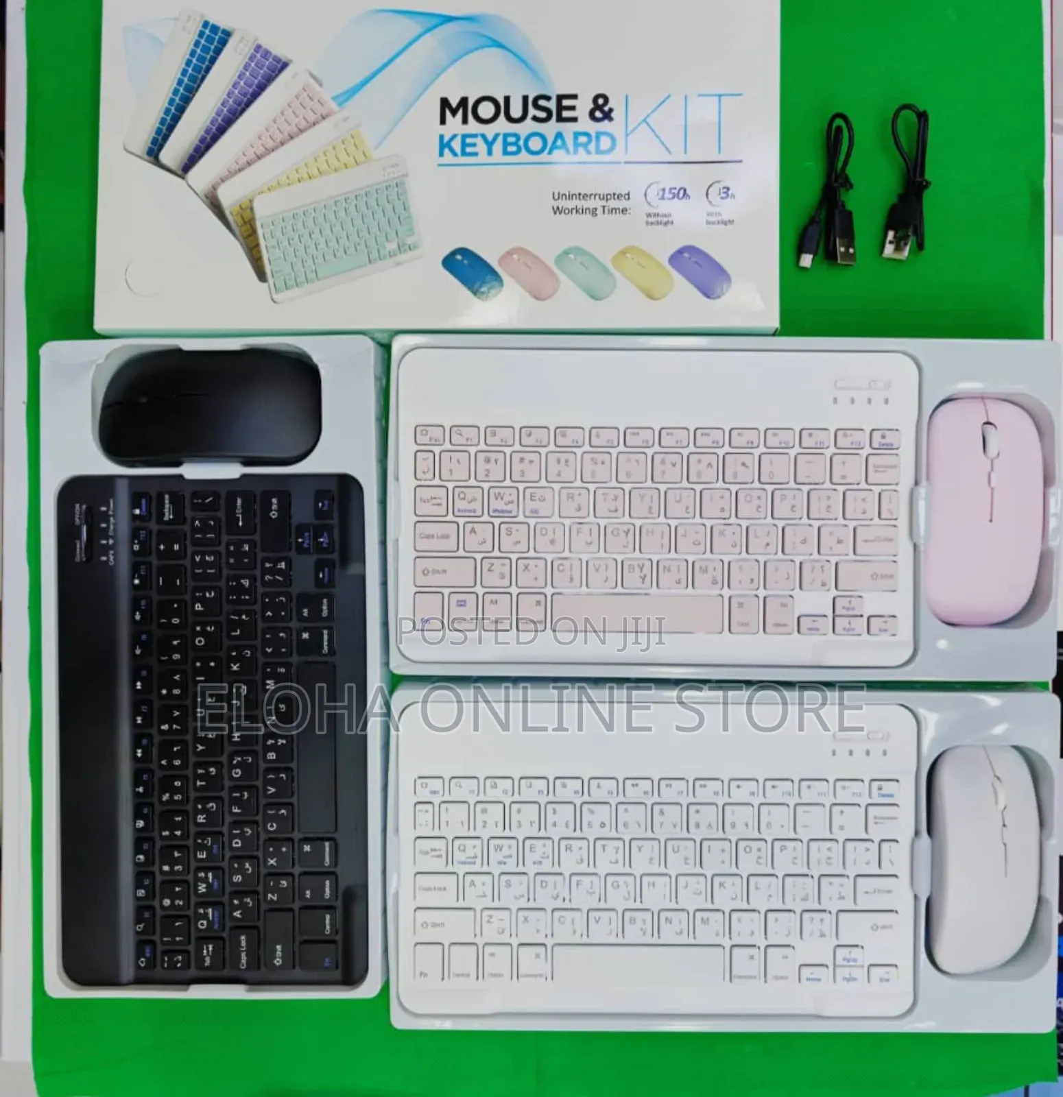 2in1 Bluetooth Keyboard Mouse for iPadtablets Smartphones