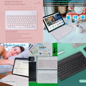 2in1 Bluetooth Keyboard and Mouse for iPad,Tablets Etc