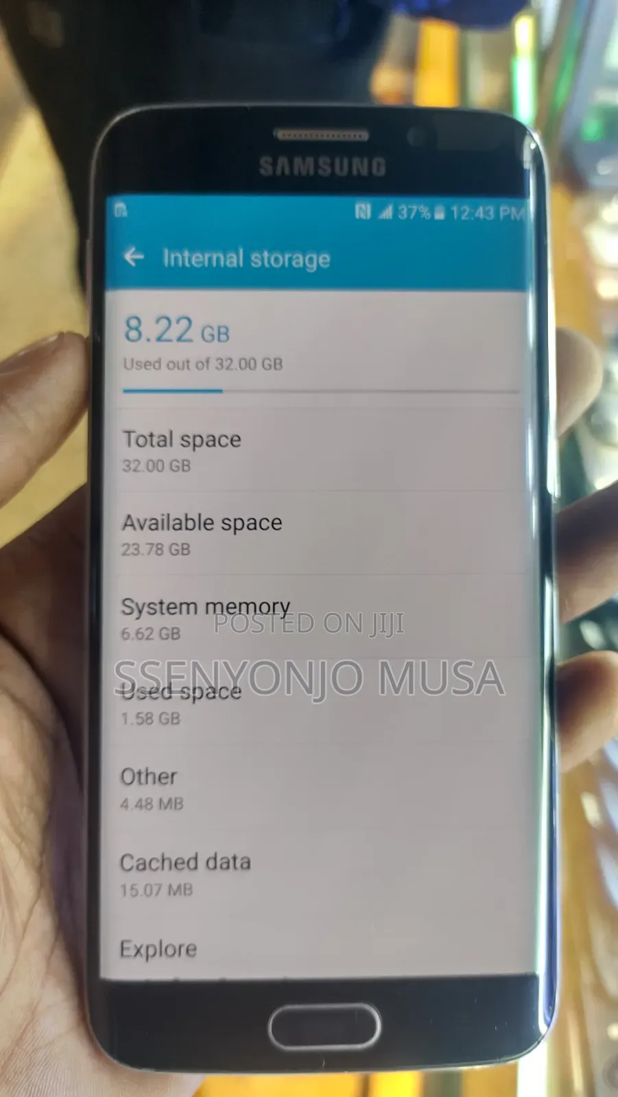 Samsung Galaxy S6 32 GB Black