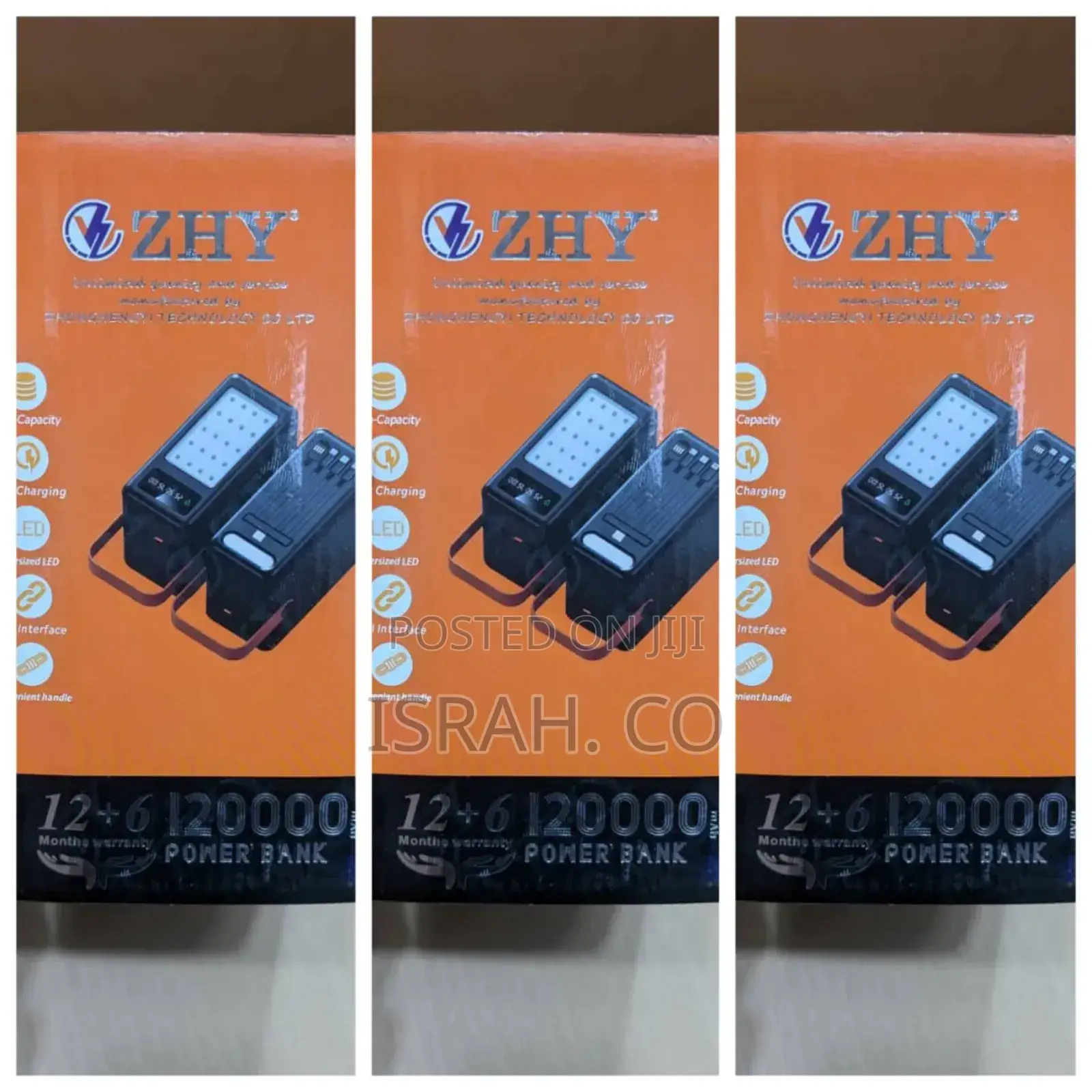 Zhy 120000mah Power Bank