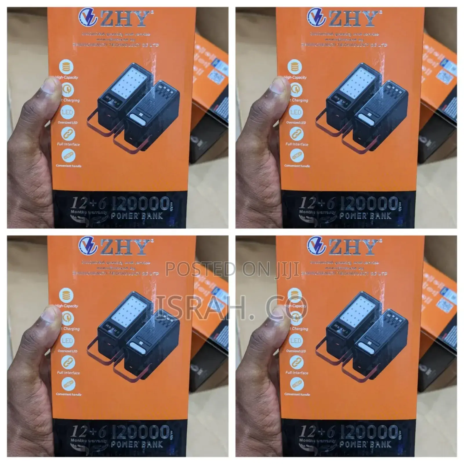 Zhy 120000mah Power Bank