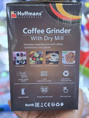Hoffmans 300w Coffee Grinder With Dry Mill