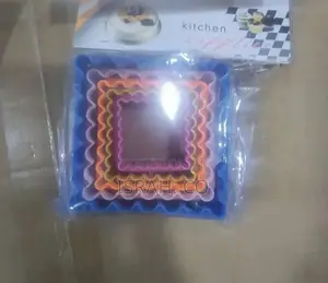 5-Piece Square Cookie Cutter Set