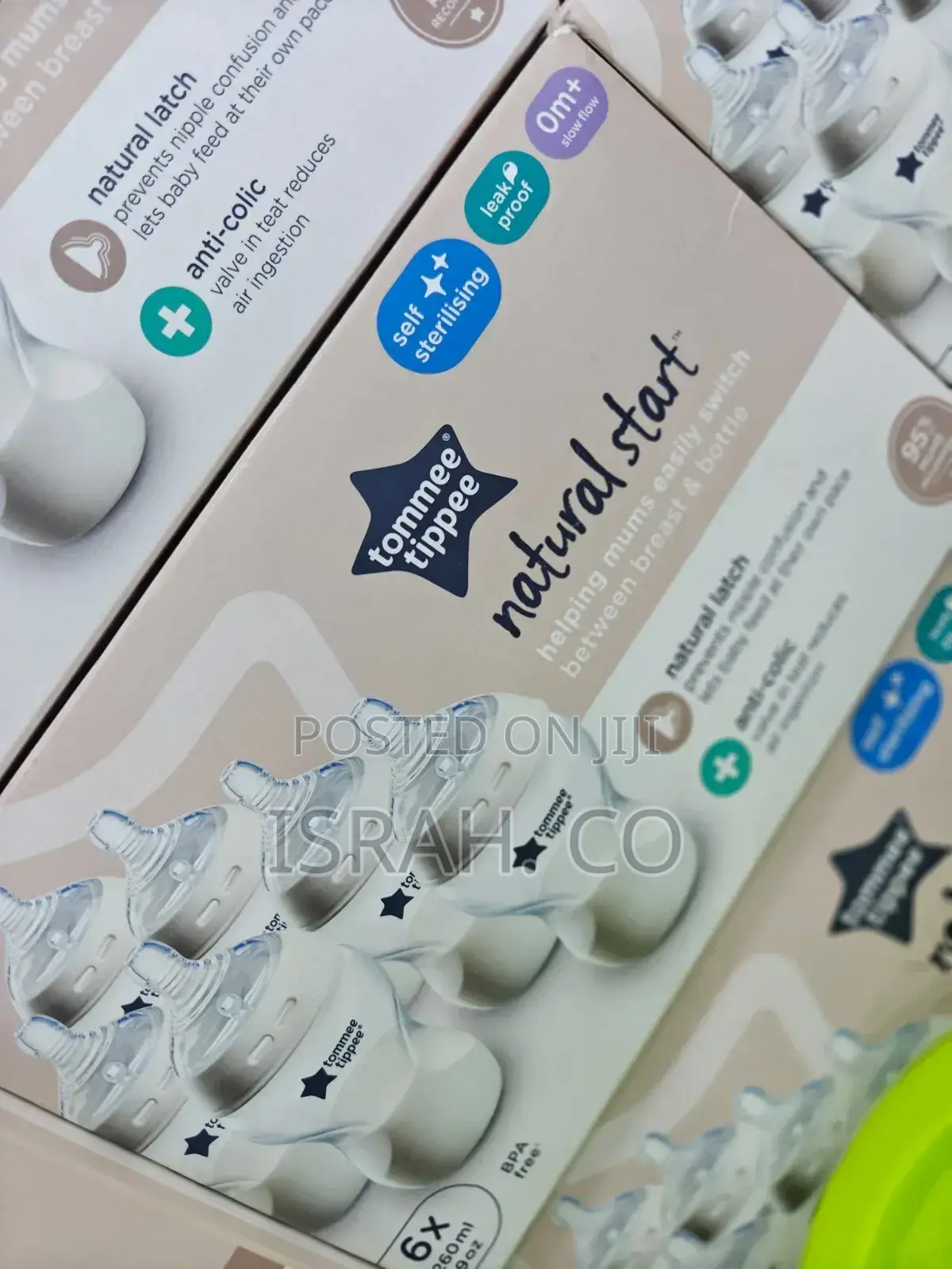 Tommee Tippee Natural Start Baby Bottles.