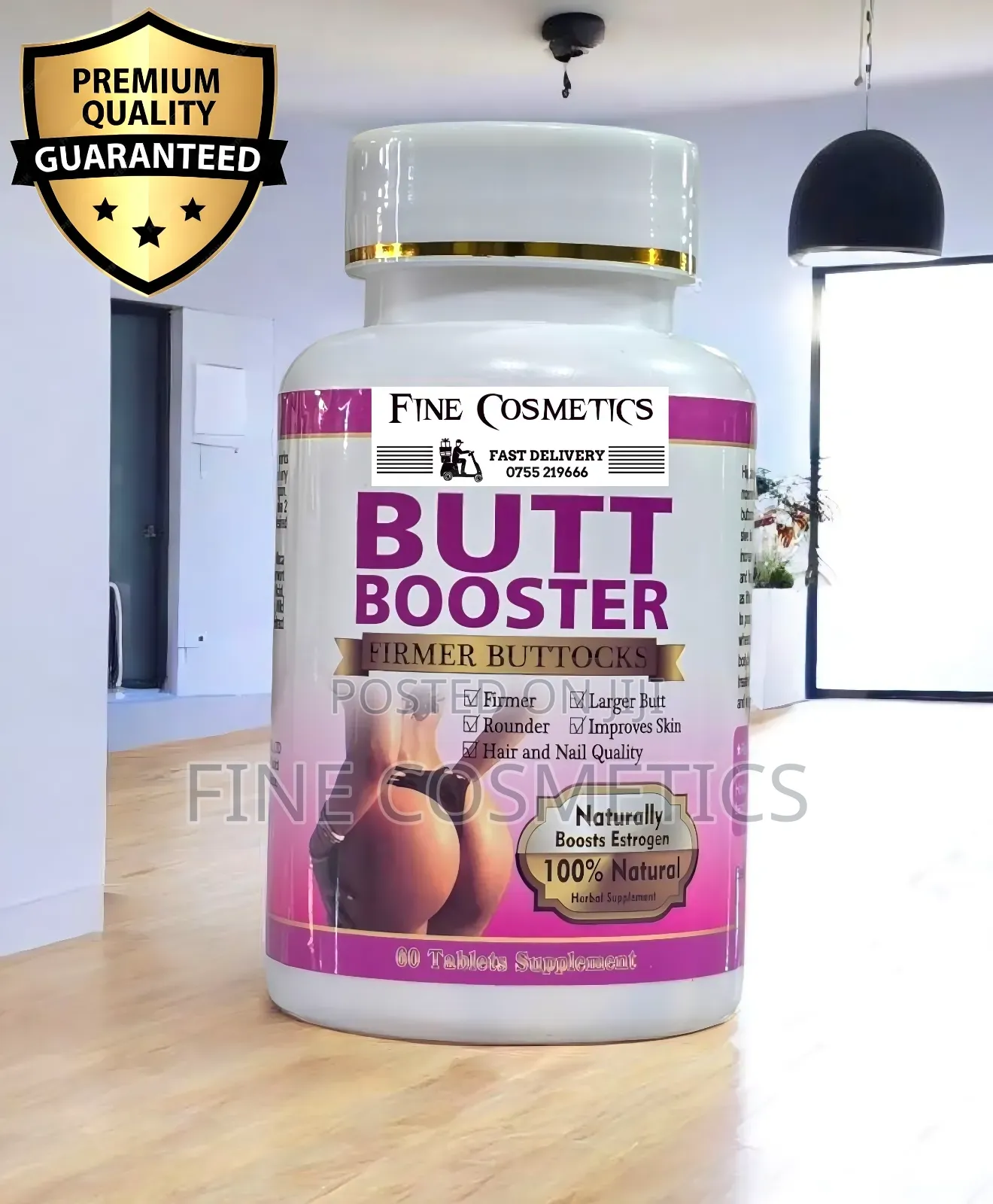 Wholesale Butt Booster Hips + Buttocks Enlargement 60tablets