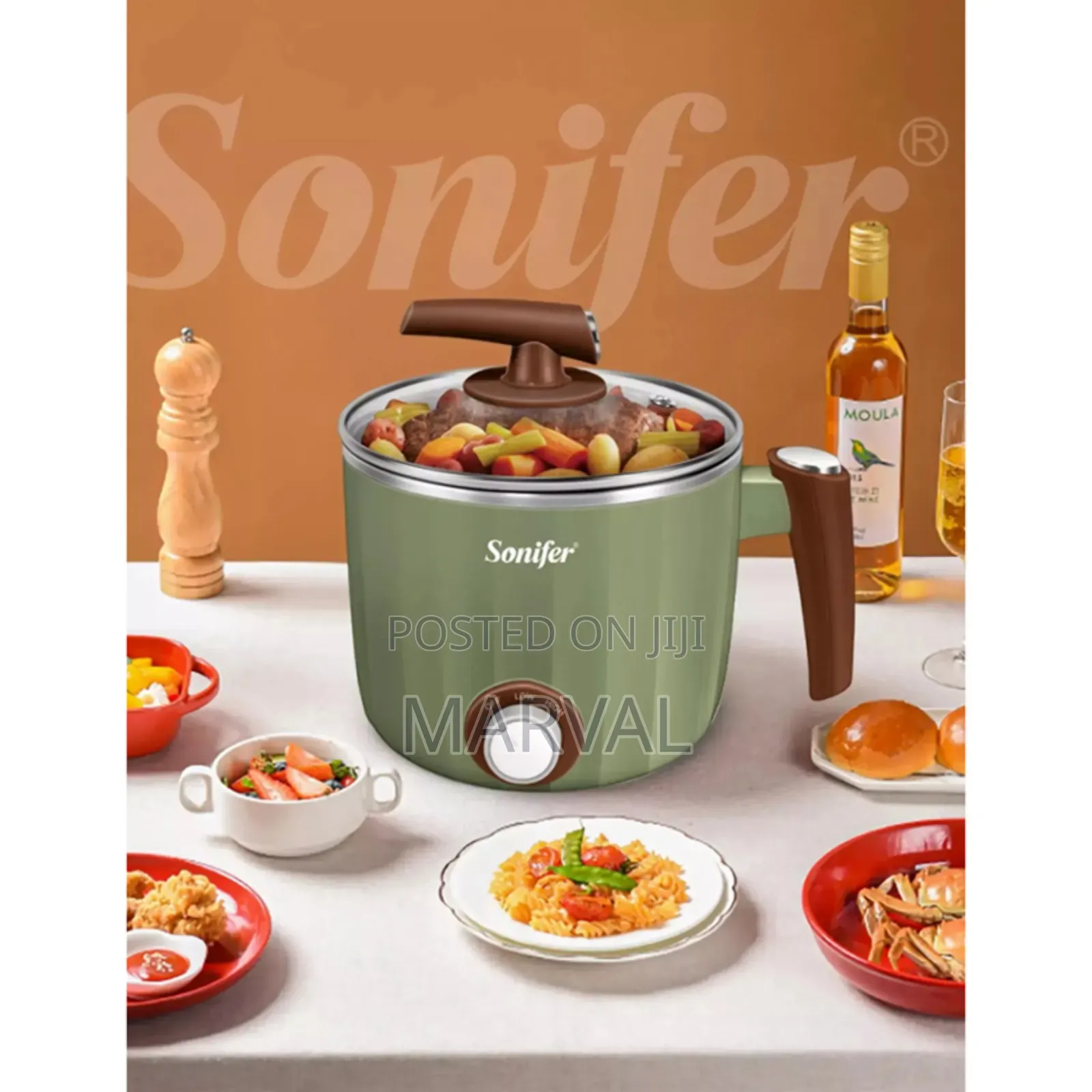 Sonifer 1.2l Multifunctional Electric Cooker Sf-1503