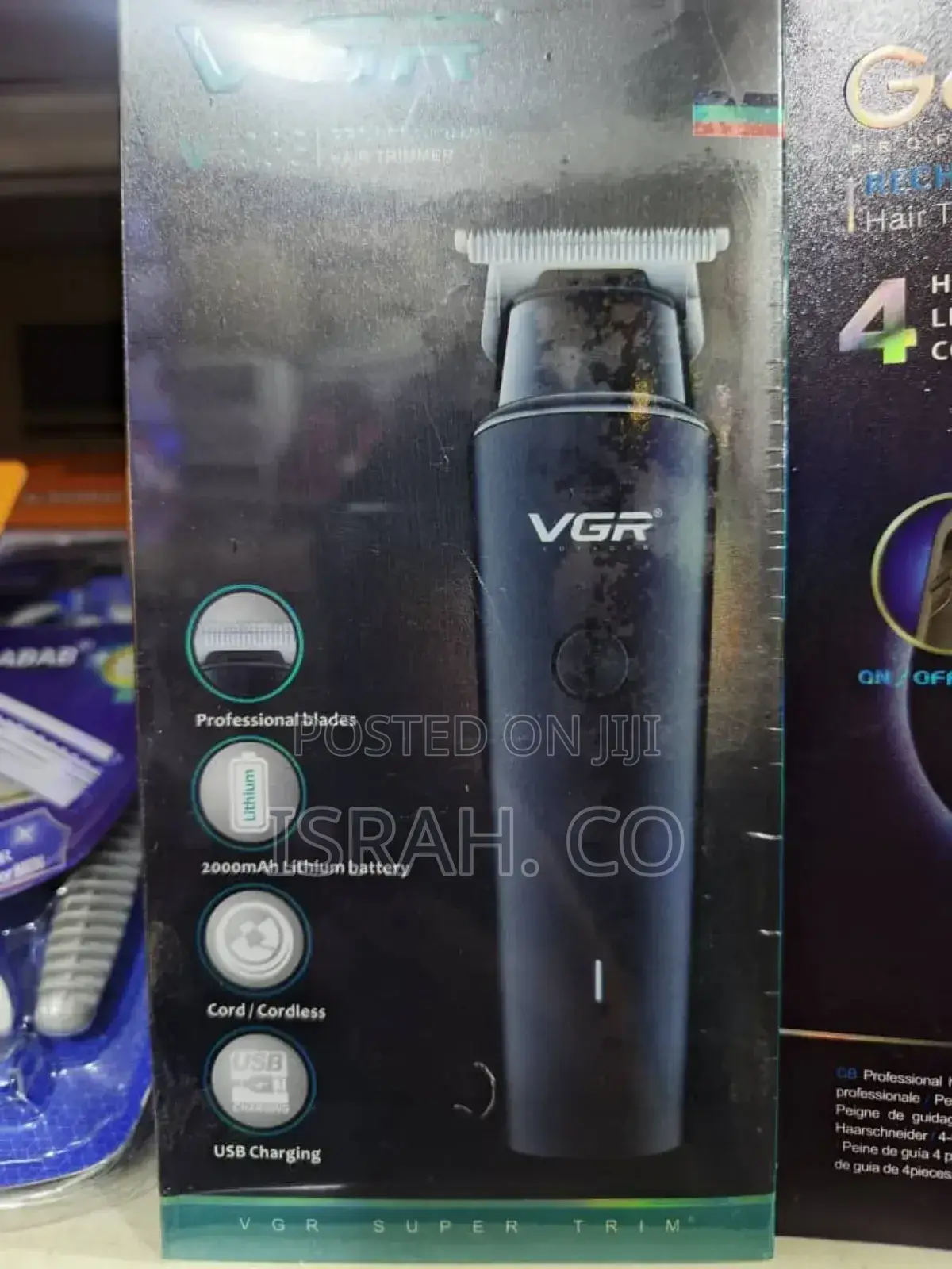 VGR v-937 Super Trim Hair Trimmer Black