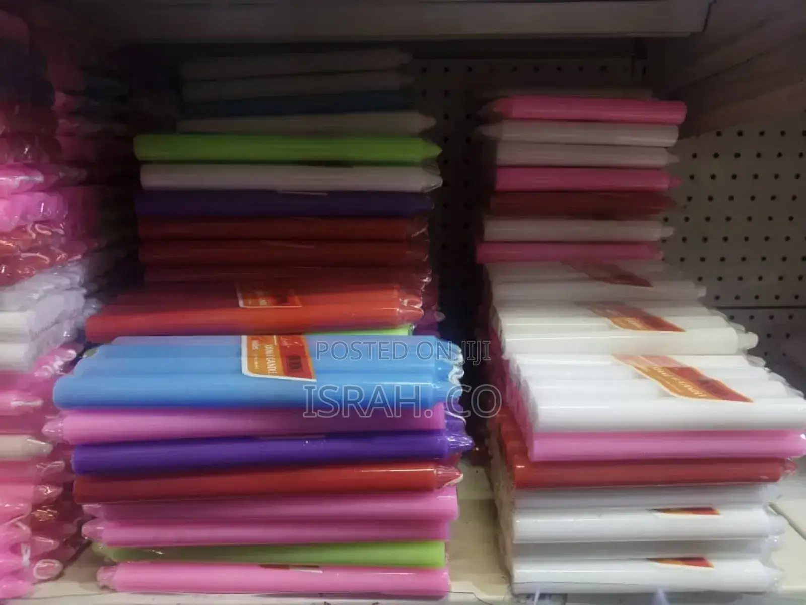 Stacks of Xiang Yi Brand Candles