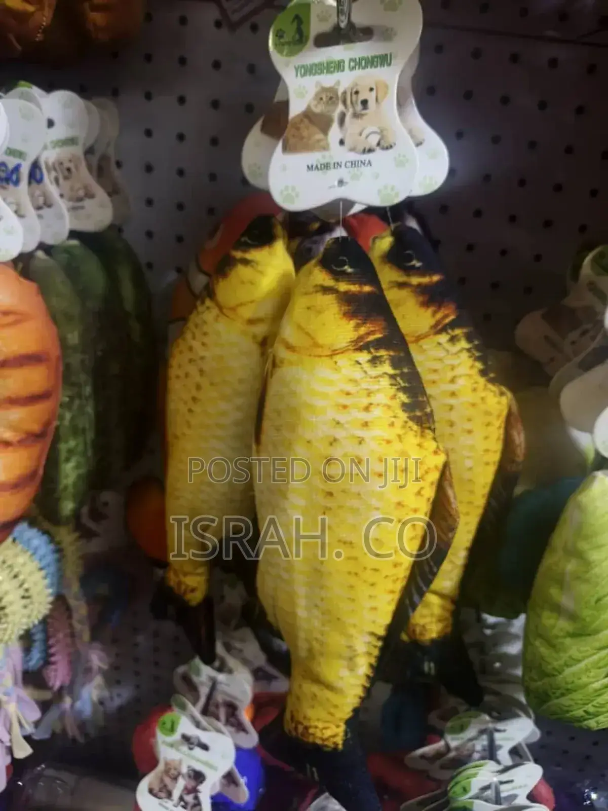 Plush Toys Shaped Like Fish.