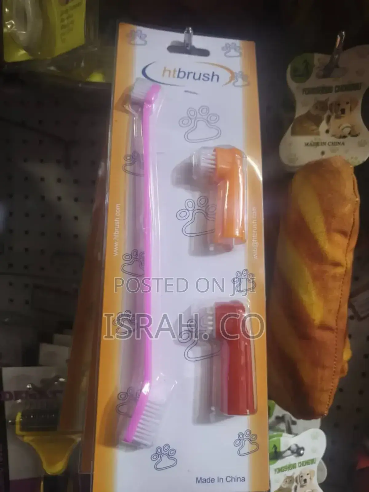 Htbrush" Pet Toothbrush Set