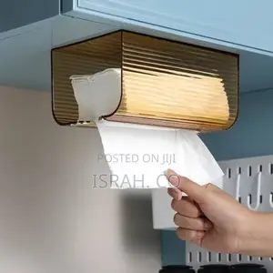 Photo - A Wall-Mounted Paper Towel or Tissue Dispenser