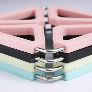 A Set of Four Silicone Pot Holders