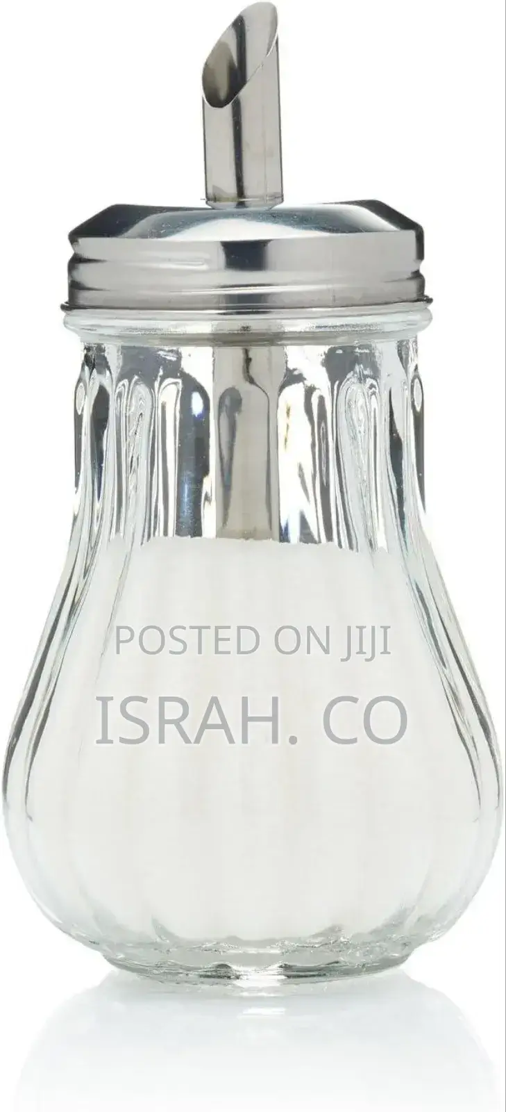 Retro-Style Glass Sugar Dispenser