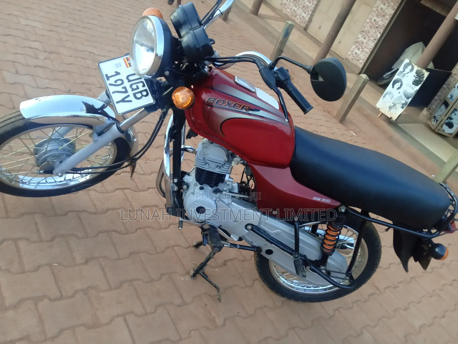 Bajaj Boxer BM100ES 2024 Red