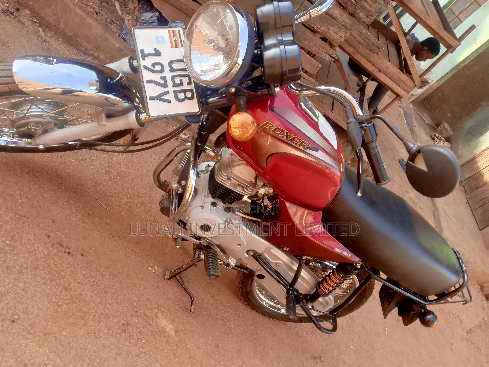Bajaj Boxer 100 2024 Red