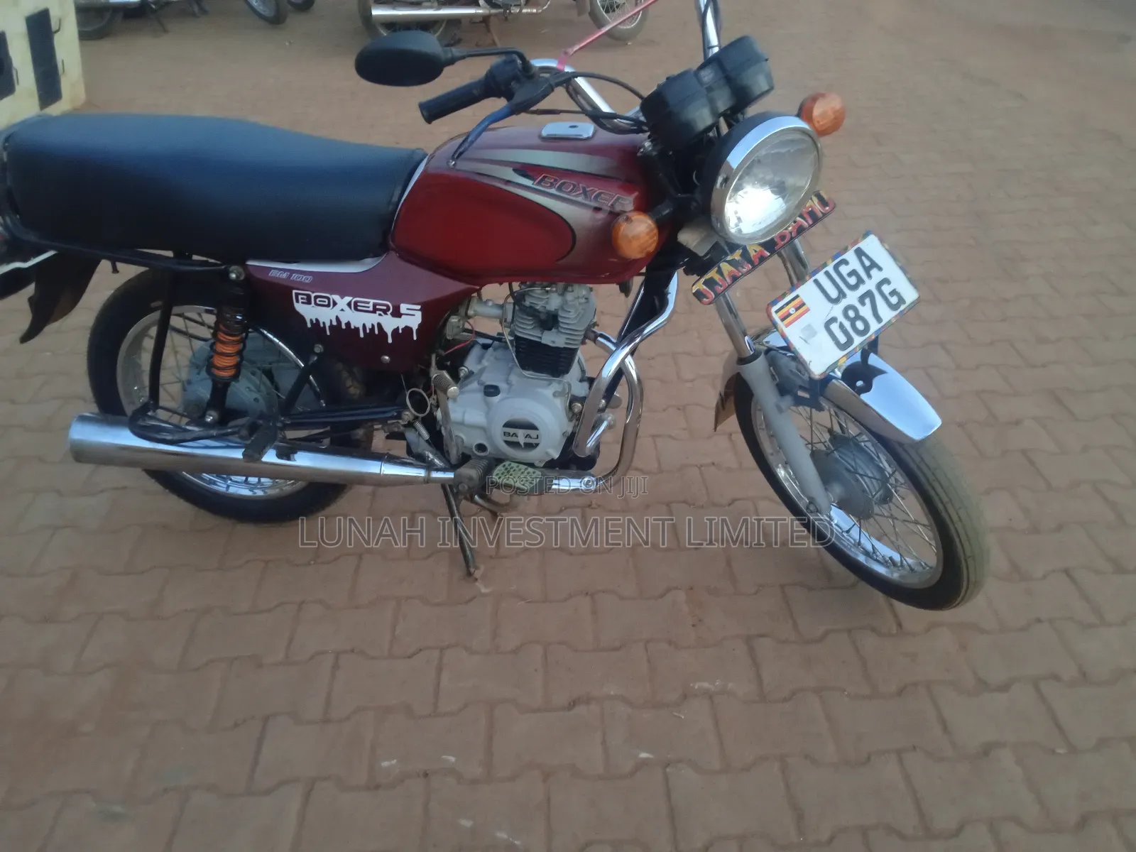 Bajaj Boxer BM100ES 2024 Red