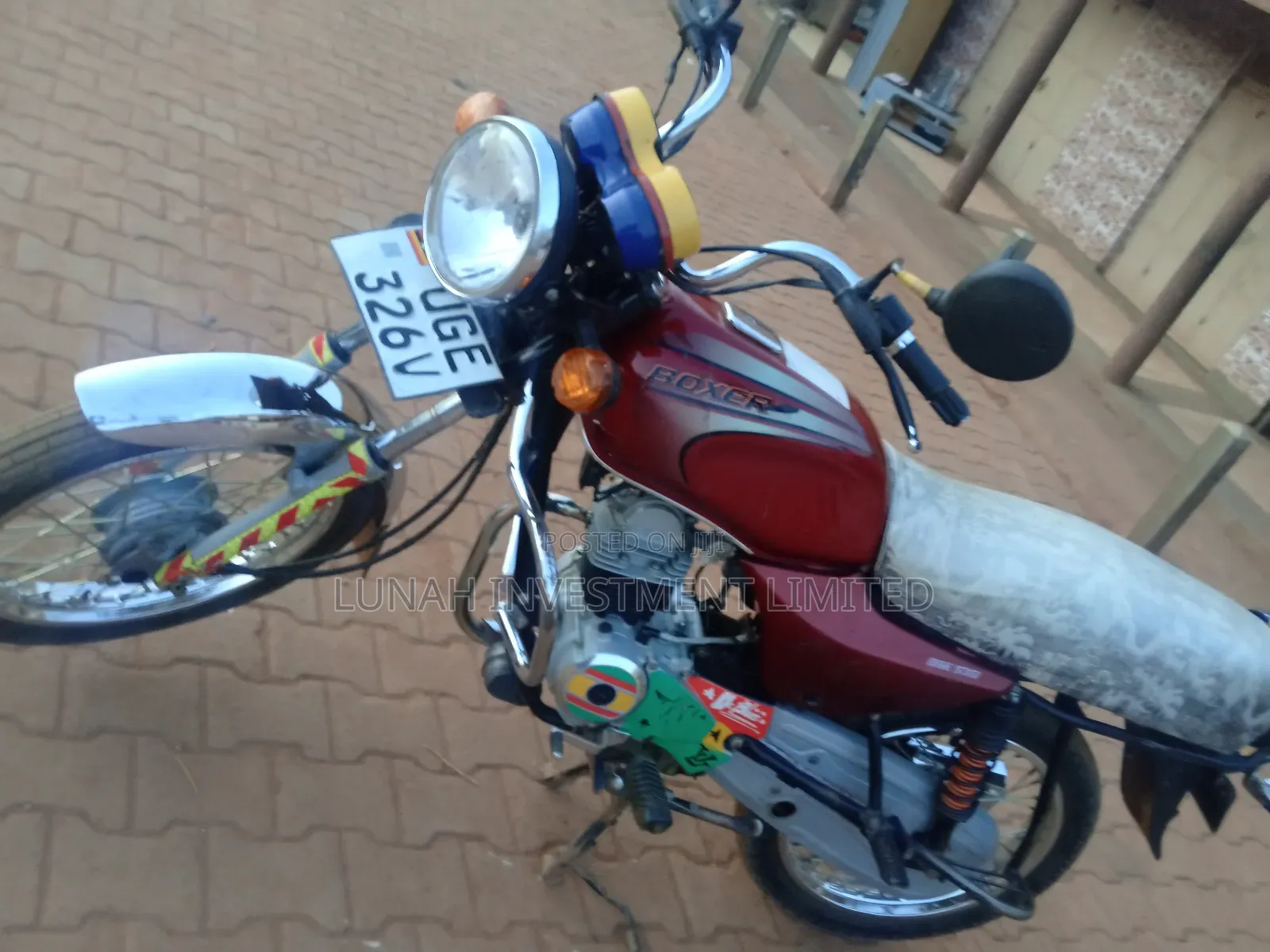 Bajaj Boxer 2024 Red