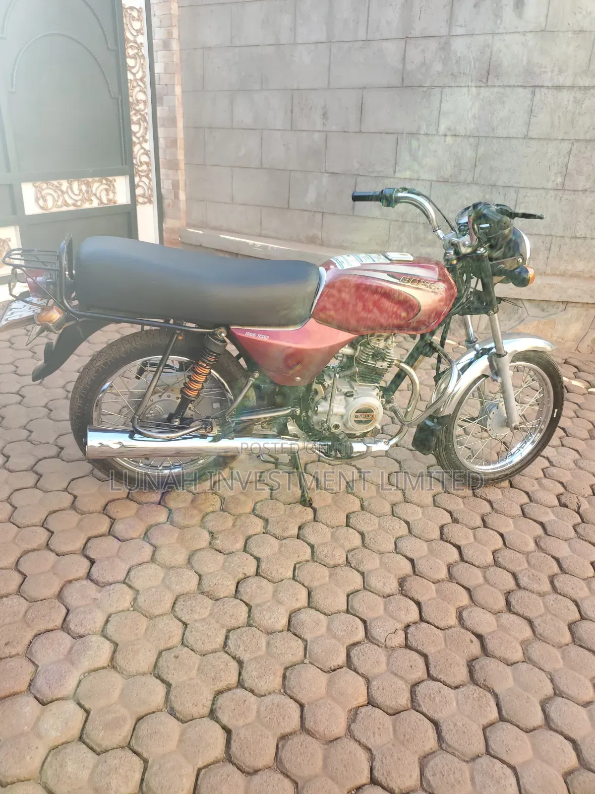 Bajaj Boxer 2025 Red