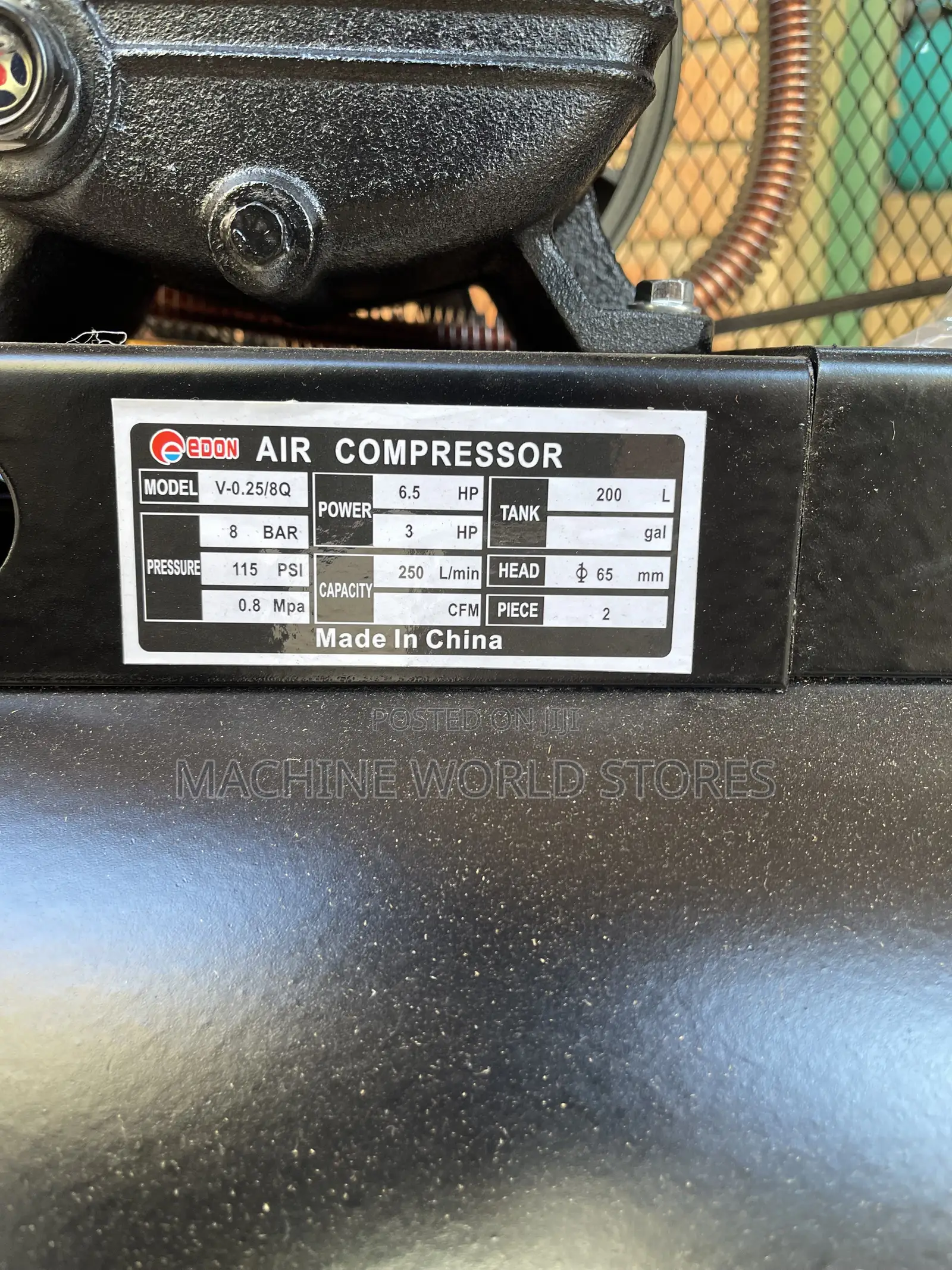 Double Piston Electric and Petrol Compressor