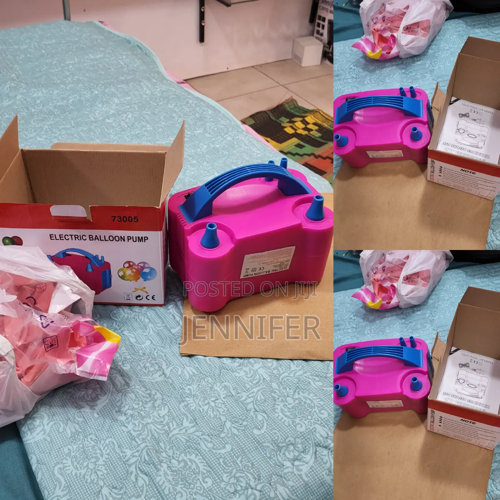 Heavy Duty Electric Balloon Inflator Pump