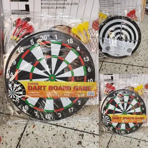 Dart Board Game With 6 Shooters