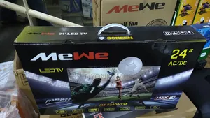 Mewe 24" Digital Led Tv With Free to Air, Woofer - Ac /Dc -