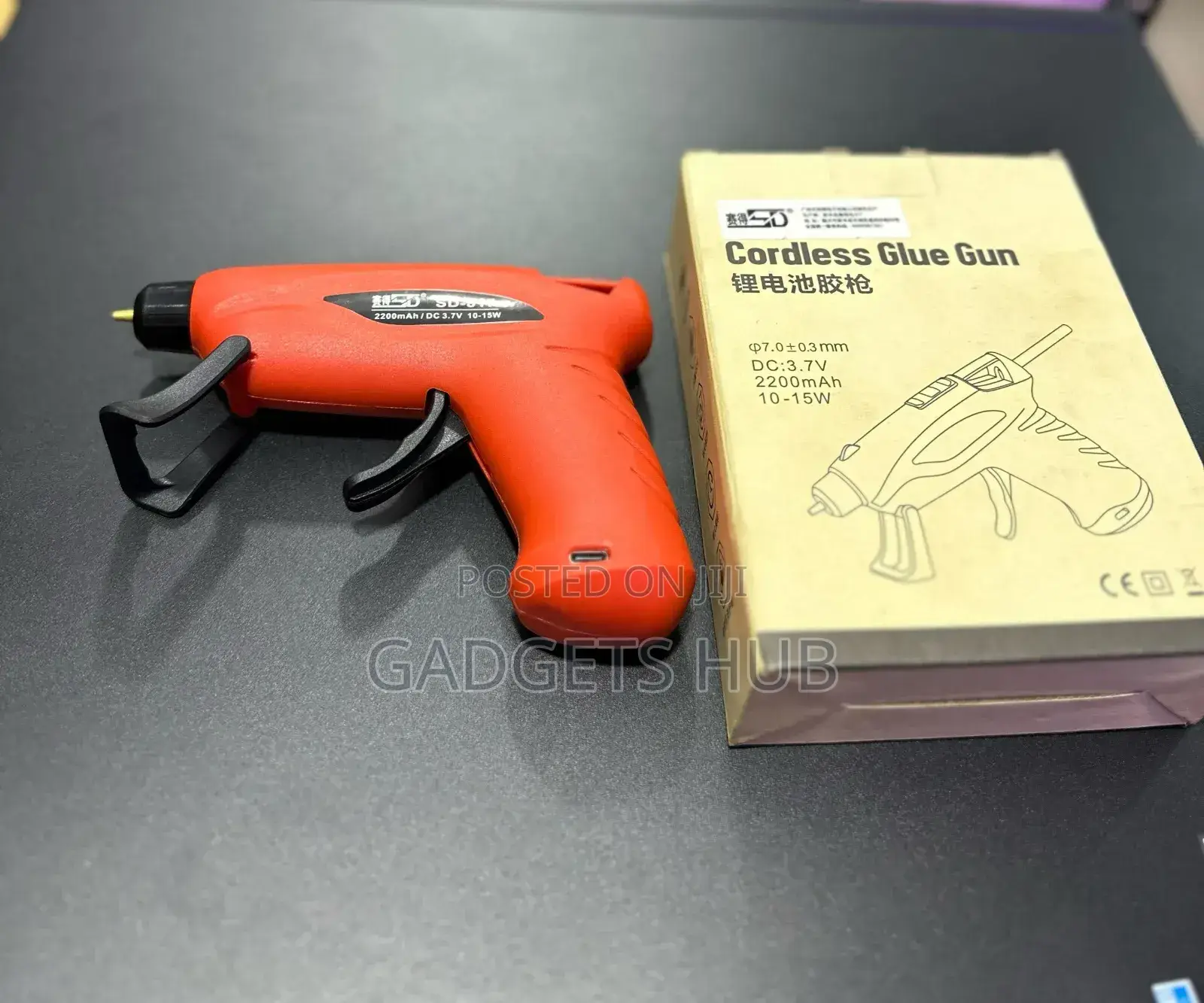 Electric Cordless Glue Gun Dc:3:7v/ 2200mah /10-15w