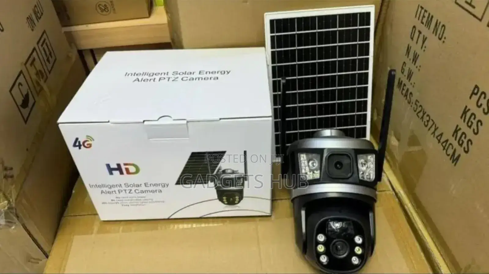 Ip66 Waterproof 4g Solar PTZ Dual Lens Camera With Solar
