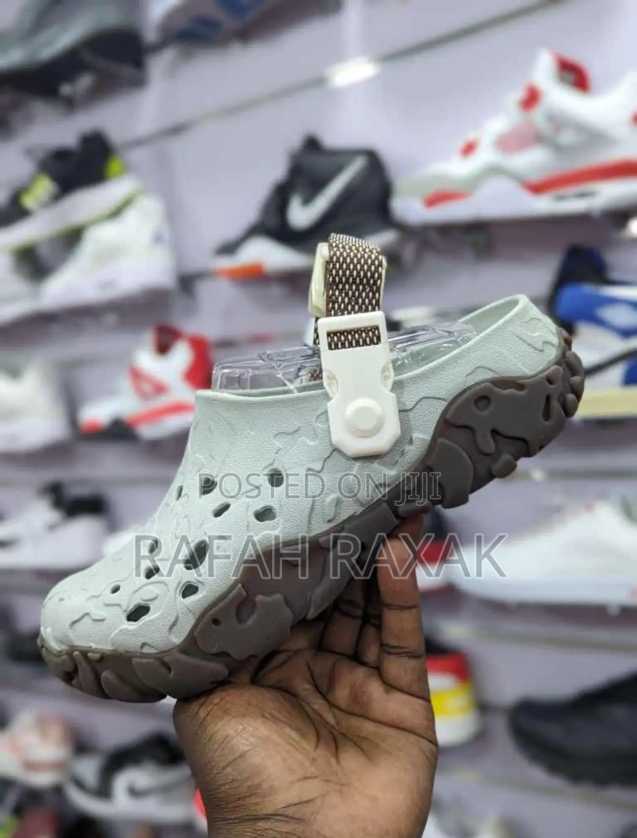 Original Cream Atlas Terrain MTN Rubber Crocs