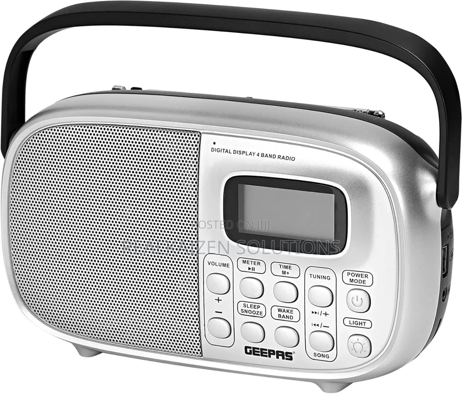 Geepas Rechargeable Digital Bt| Fm | Am | Usb | Tf Radio