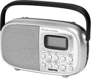 Geepas Rechargeable Digital Bt| Fm | Am | Usb | Tf Radio