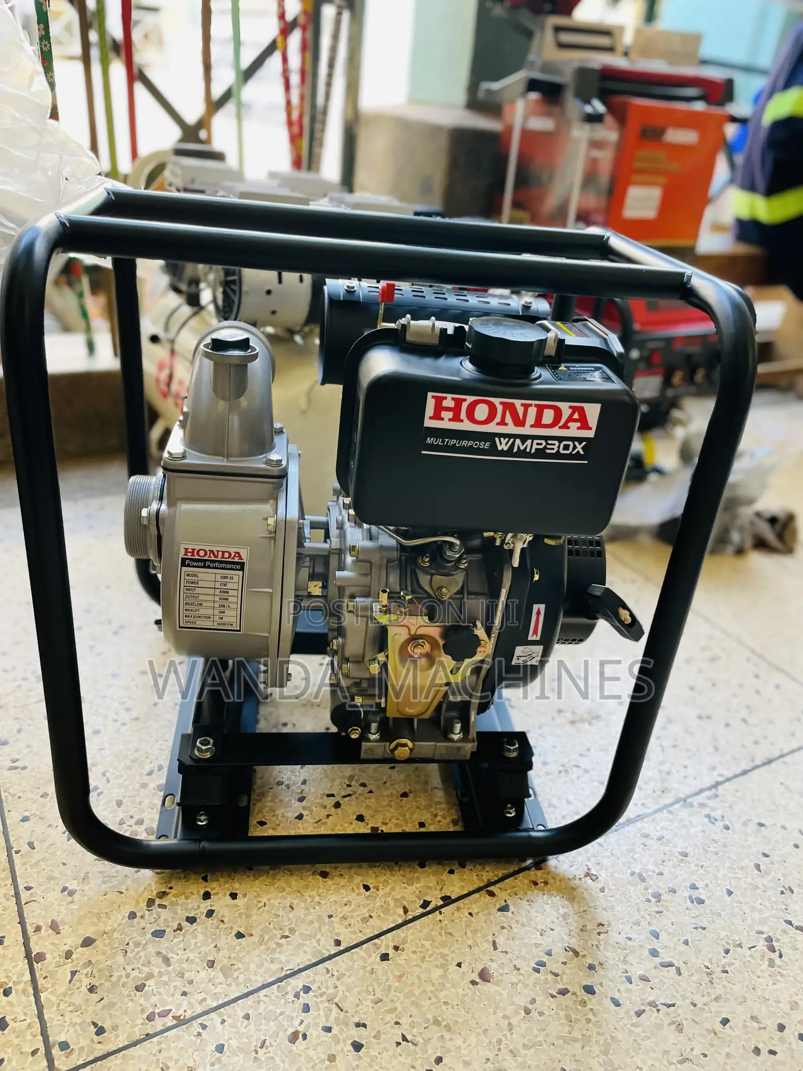 Irrigation Pumps Honda Diesel