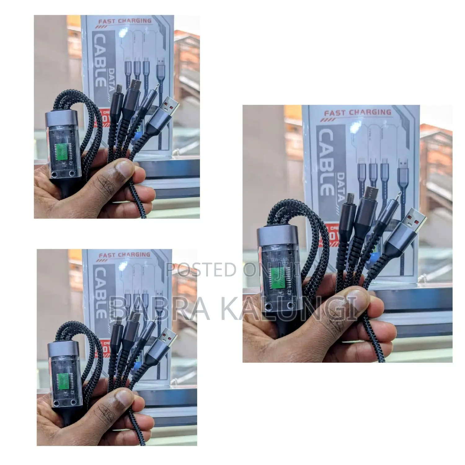 Usb Charging Cable to Type C 120 W 1.5 Meter