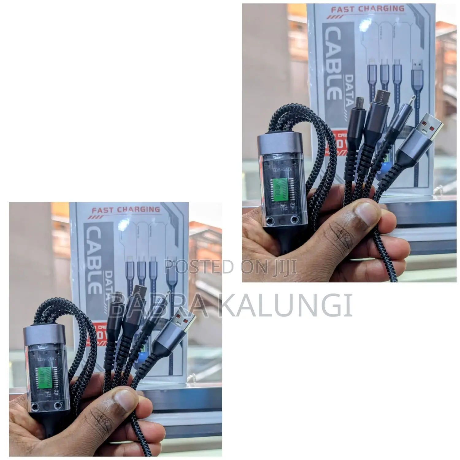 Usb Charging Cable to Type C 120 W 1.5 Meter