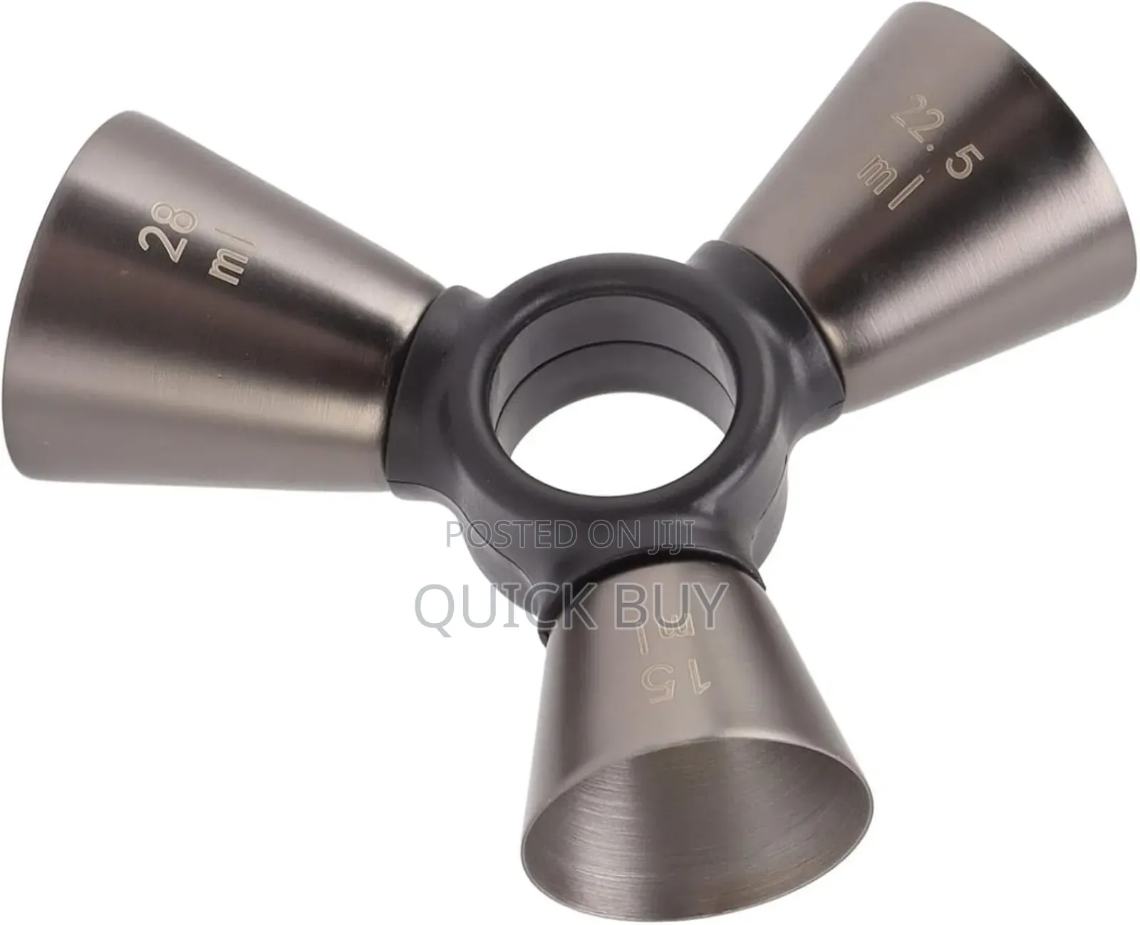 New Stainless Steel 3-End Bar Measuring Cup