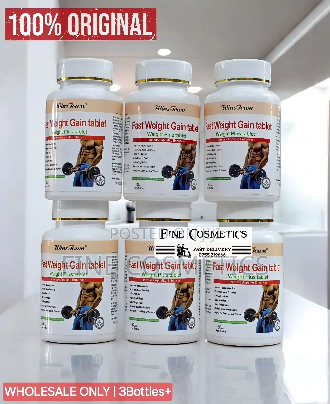 Wholesale Unisex Weight Gain Tablets Body and Muscle Building Gainer