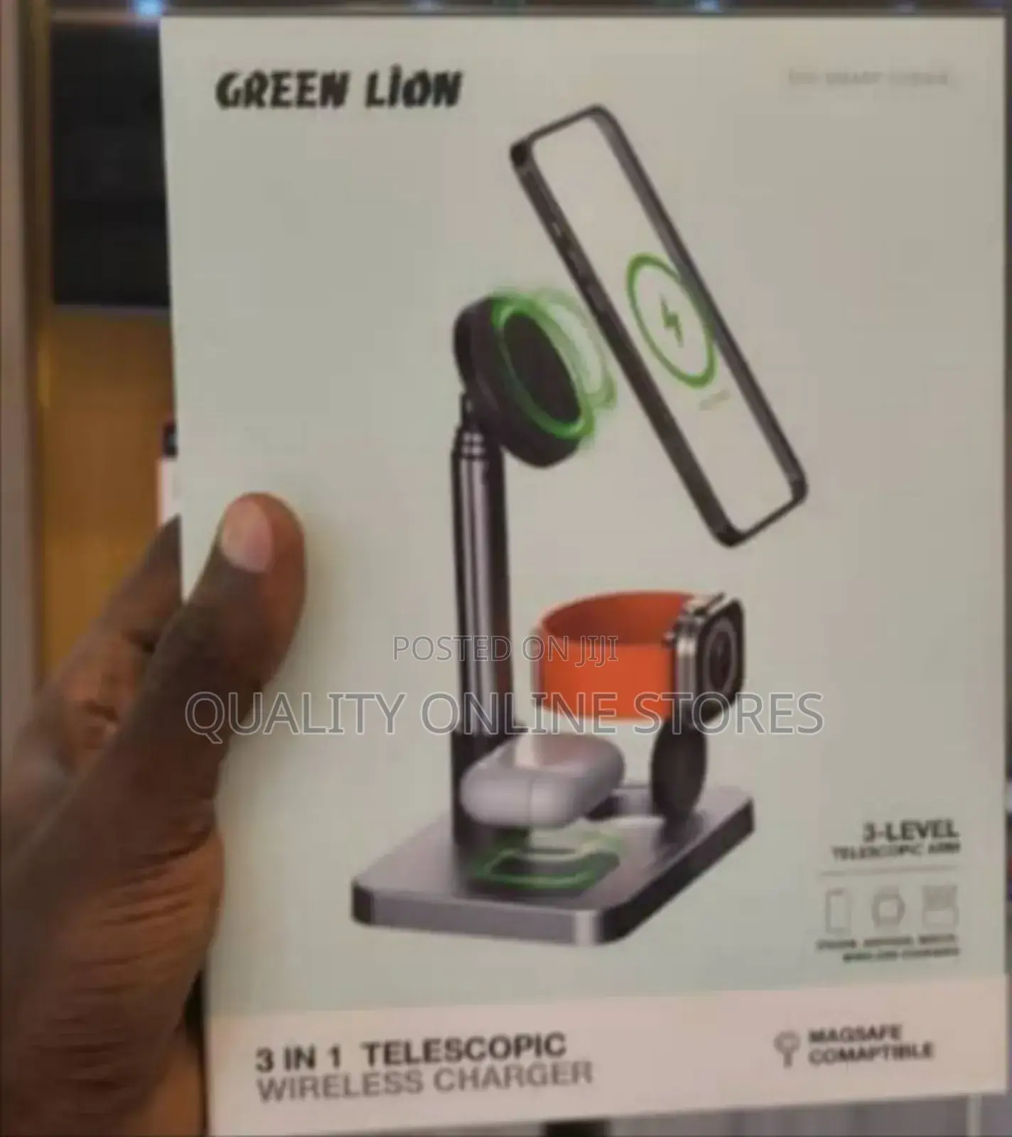 Green Lion Wireless Charger